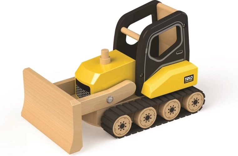 Tidlo Holz-Bulldozer für Kinder