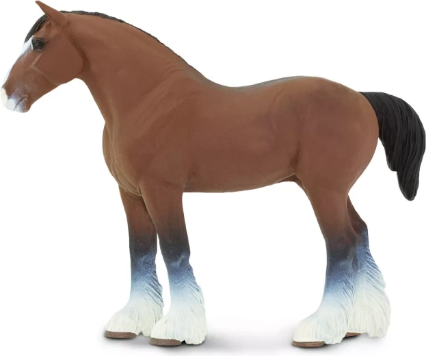 Safari Ltd. Clydesdale-Hengst Figur