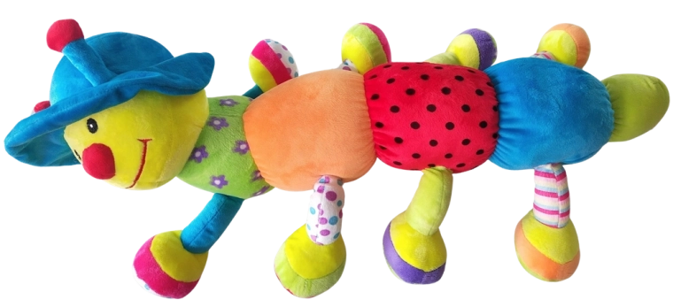 Plüschraupe 60 cm