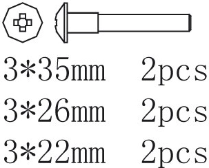Set für Aufhängungslenkerbolzen für Voltage und Major – 1 Stück