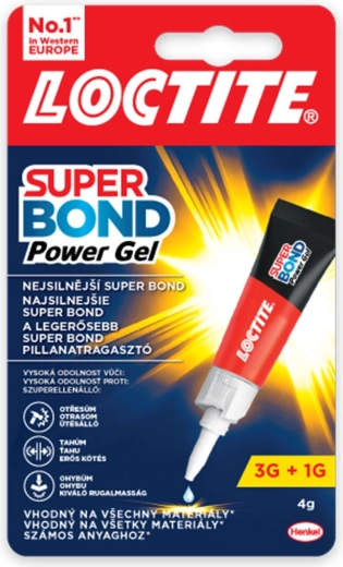 Sekunden-Gelkleber Super Bond Power 4 g