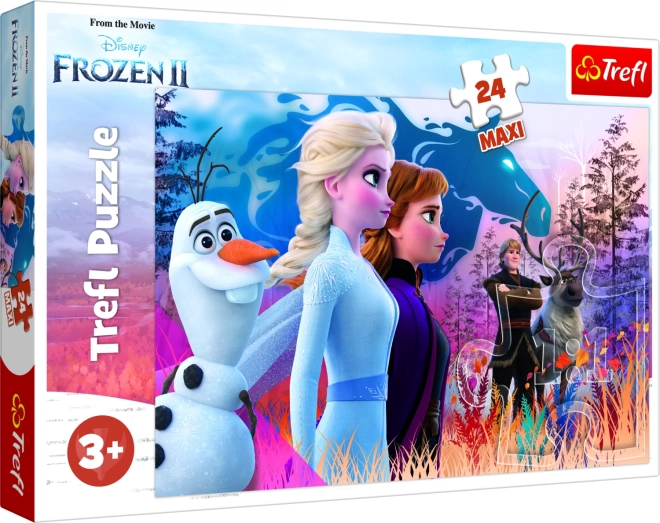 Puzzle MAXI 24 Teile FROZEN 2 – Magisches Abenteuer
