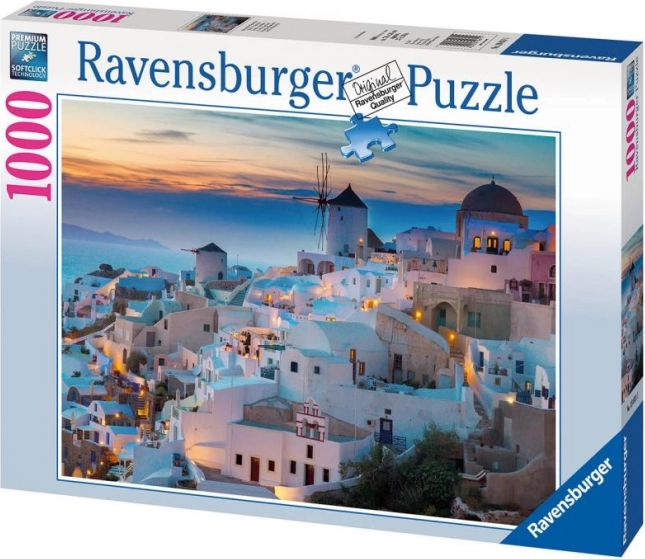Puzzle Abend in Santorini 1000 Stk Ravenburger