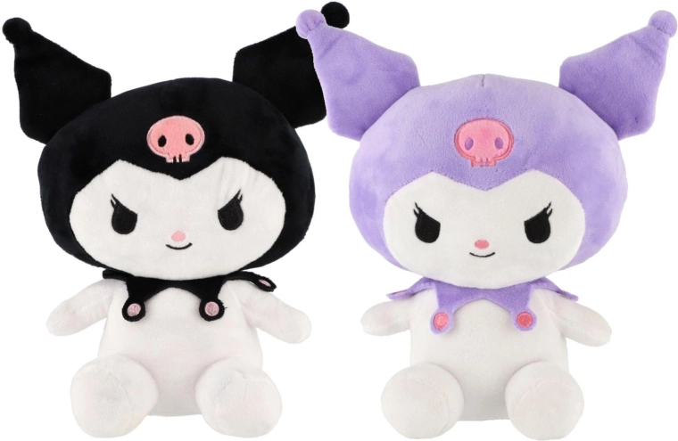 Plüschfigur Kuromi 21 × 27 cm – 1 Stück