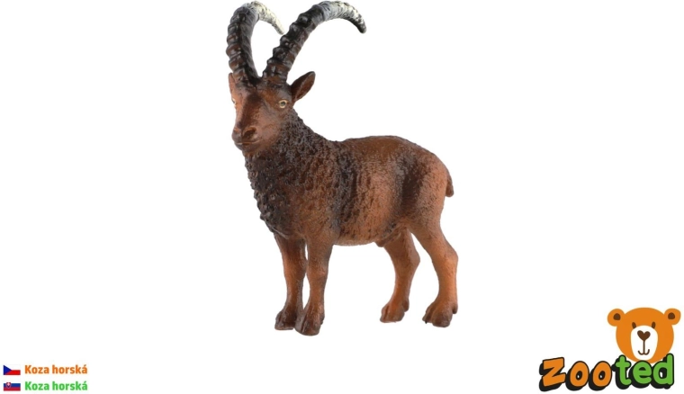 Bergziege zooted Plastikfigur 8 cm