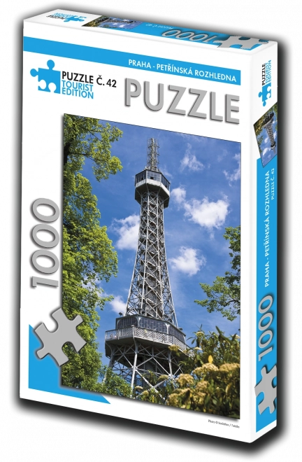 Puzzle Petřín-Aussichtsturm 1000 Teile
