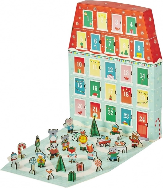 Weihnachtlicher Adventskalender PETIT COLLAGE