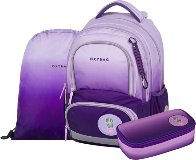 Schulset Oxybag OXY NEXT Purple 3-tlg.