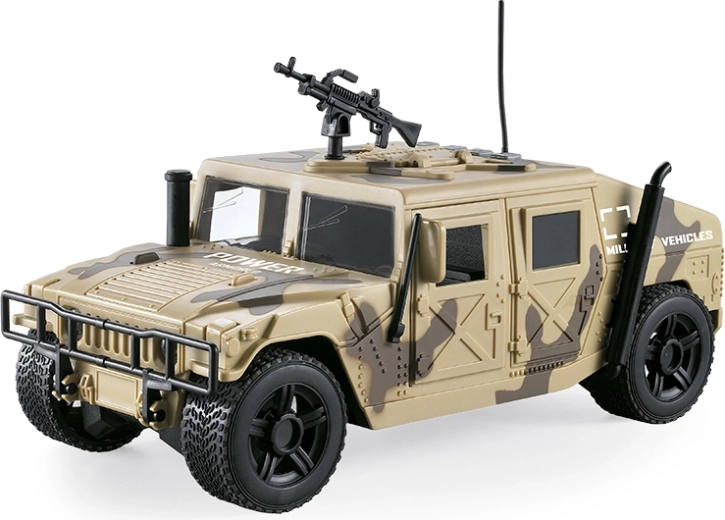 Militärisches gepanzertes Fahrzeug 1:16 mit heller Tarnung