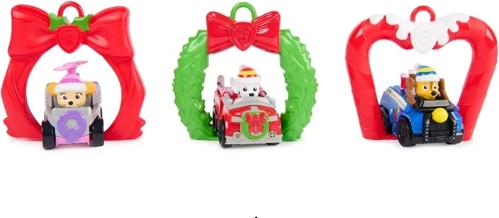 Weihnachtliches Mini-Fahrzeug Paw Patrol - 1 Stück
