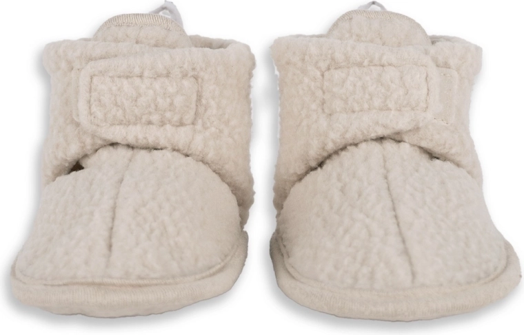 Lodger Booties teddy birch (6–12 Monate) – 1 Stück