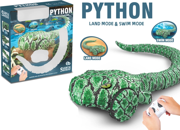 RC Amphibien-Schlange Python