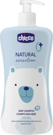 Chicco Natural Sensation Baby-Shampoo mit Aloe Vera 500 ml