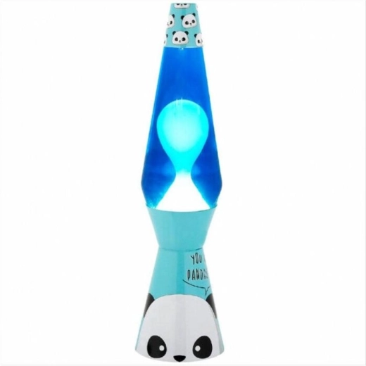 Lava-Tischlampe Panda