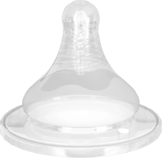 Neno Sauger für Babyflaschen S, 2 Stk – silikonene, antikolikartige Sauger