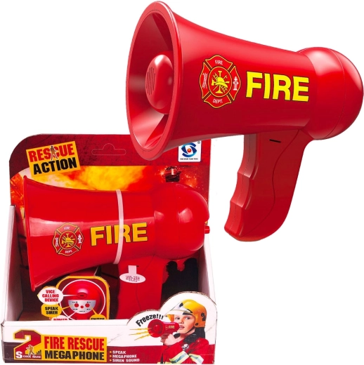 Feuerwehr-Megafon für Kinder