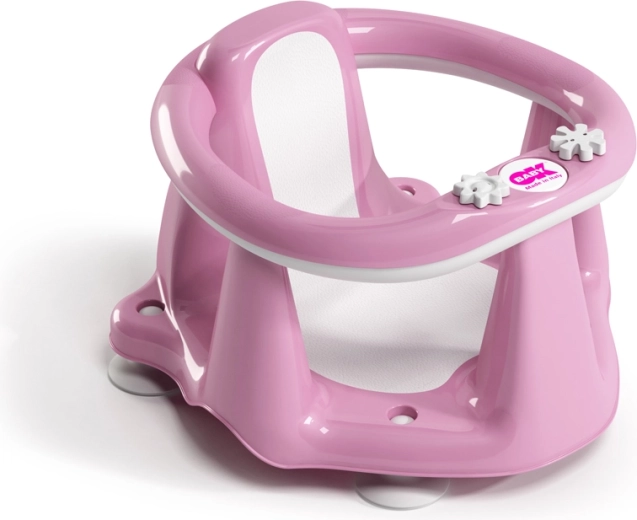 Ok Baby rutschfester Badesitz Flipper Evolution Pink (6–15 Monate)