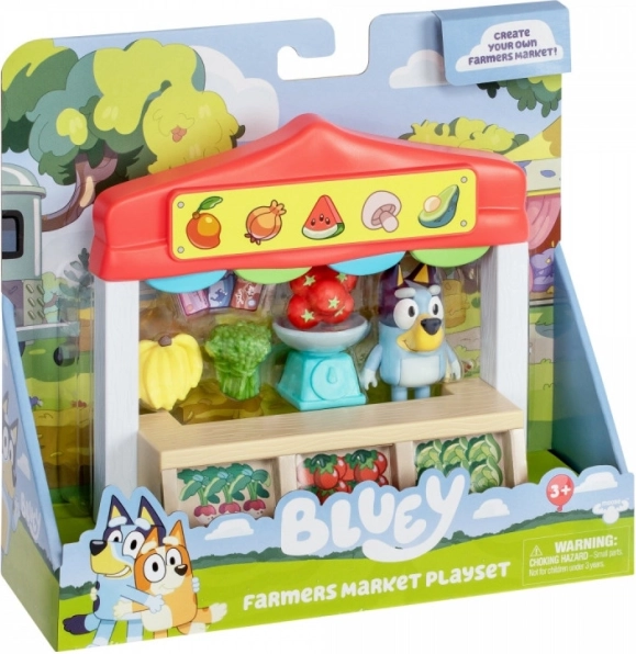 Bluey Mini-Set Marktplatz