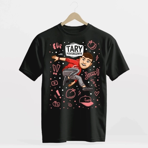 Tary Povoroznyk T-Shirt Tary drink Pfirsich - 1 Stück