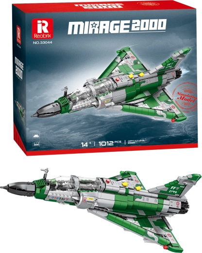 Sparkys Bausatz Kampfjet Mirage 2000 (1012 Teile)