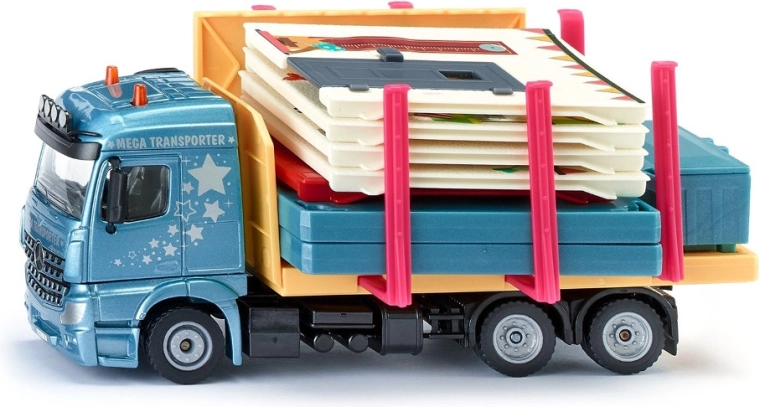 Siku Super Lkw mit Fertighaus 1:50