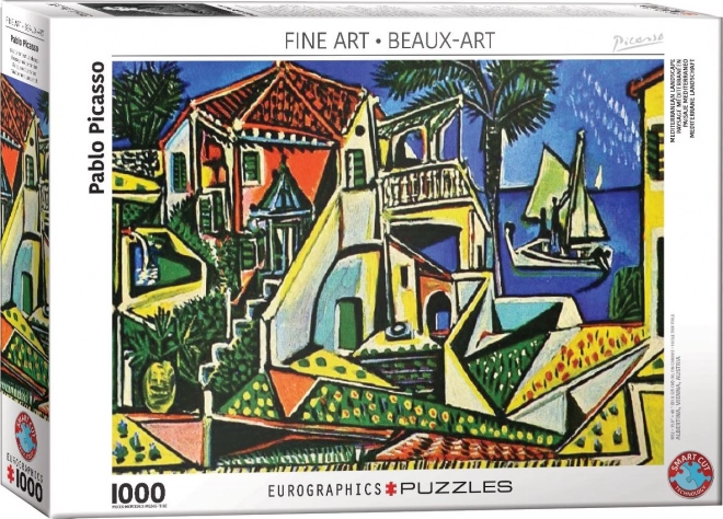 Puzzle Mittelmeerlandschaft 1000 Teile EUROGRAPHICS