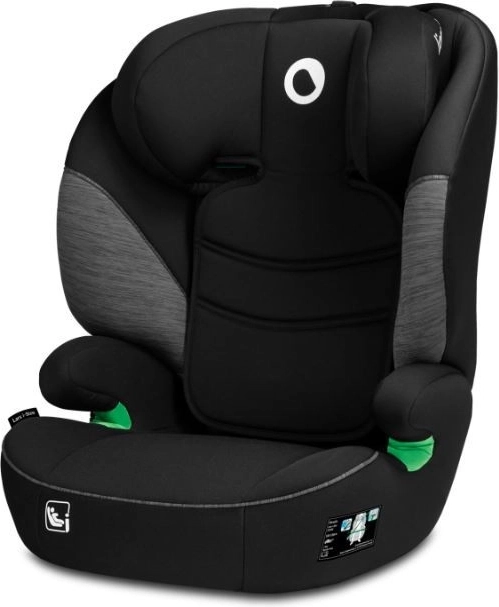 Autositz Lars i-Size 100–150 cm – Schwarz Grau