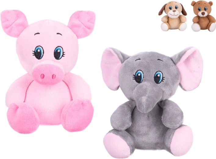 Plüschtier 14 cm – umweltfreundliches sitzendes Spielzeug für Babys