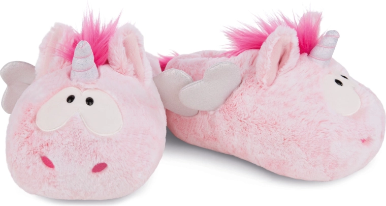 NICI Hausschuhe Einhorn Harmony rosa
