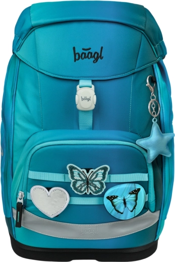 Školrucksack BAAGL Airy Plus Butterfly GRS