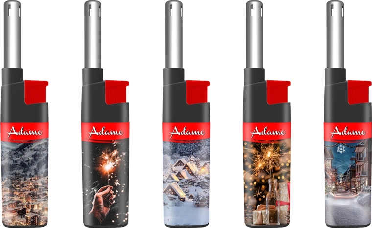 Gasanzünder FireLight Adamo Winter Time – Winter-Edition (25 Stk.)