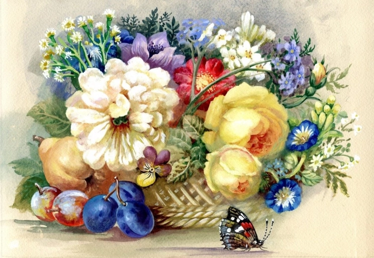 Puzzle Herbststrauß 1000 Teile BLUEBIRD