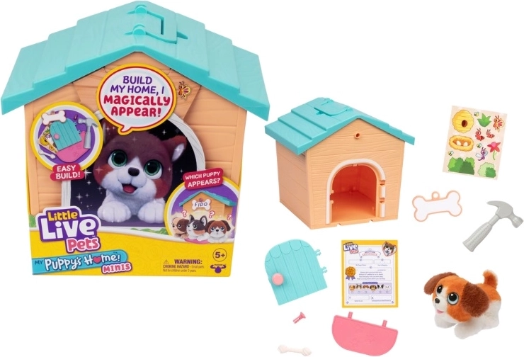 Little Live Pets My Puppy’s Home Minis – Welpe mit Hundehütte