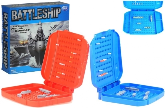 Strategisches Schiffs-Spiel Sea Battle 2 Koffer