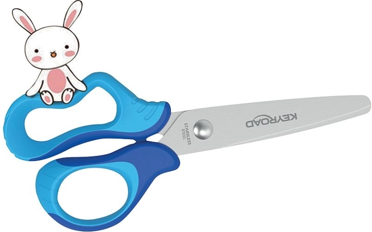 Kinderschere KEYROAD Soft 12,5 cm