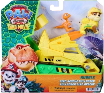 PAW Patrol: Dino Rescue Rubble’s Bulldozer mit Figuren
