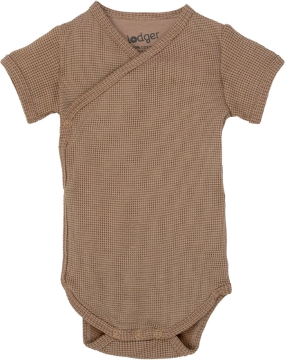 Lodger Baby-Body Ciumbelle beige mit Kurzarm Gr. 74