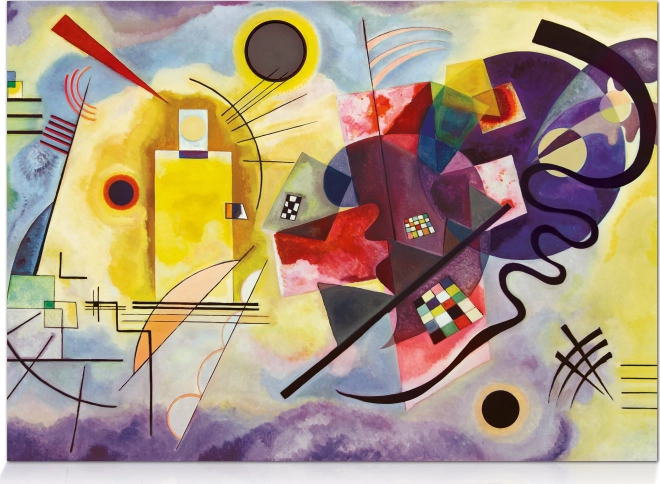 Puzzle STAR 1000 Teile – Gelb, Rot und Blau