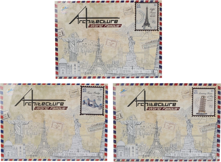 3D-Puzzle berühmte Bauwerke der Welt