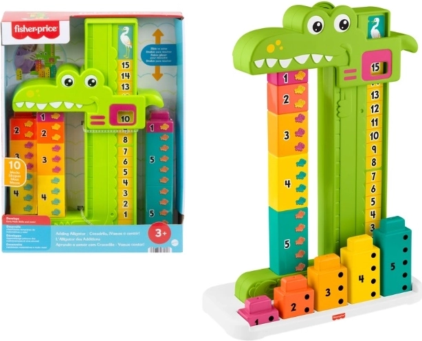 Lernspielzeug „Alligator“ zum Zählenlernen
