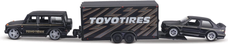 Maisto Design Team Haulers Mercedes-Benz G-Klasse und 1988 BMW 3er M3 1:64