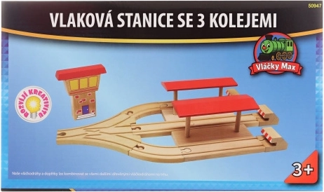Max Züge – Bahnhof mit 3 Gleisen