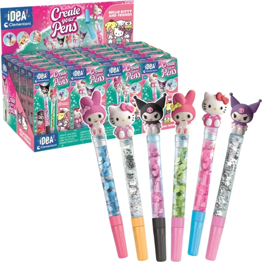 Kreativset Mini-Stiftfabrik Hello Kitty und Freunde