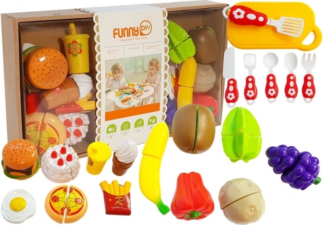 Kinderset Obst und Gemüse zum Schneiden