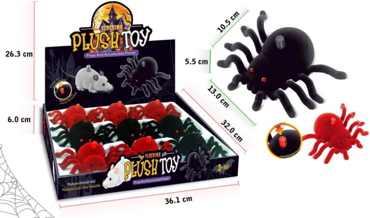 Fahrende Spinne 13 cm – Kinderspielzeug