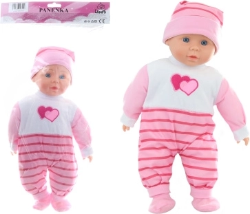 Baby-Mädchen mit Geräuschen 40 cm