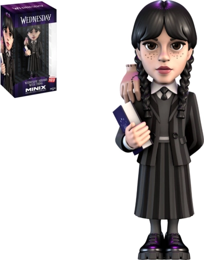 MINIX Sammelfigur Wednesday Addams mit Hand – 1 Stück