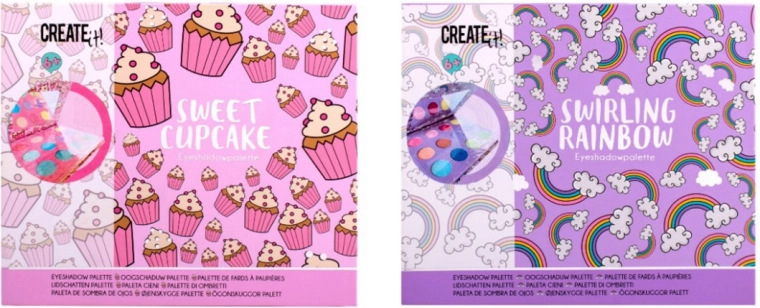 Create It! Palette mit pastellfarbenen Lidschatten, 12 Farben