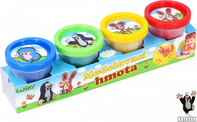 Modelliermasse Doh Maulwurf 4×50 g