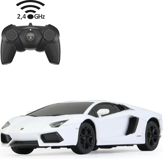Ferngesteuertes Auto Lamborghini Aventador 1:24, weiß